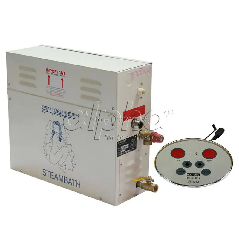 Free Shipping 12KW220-240V 50/60HZ Home SPA/ Steam Bath Generator For Home use 1 Year guarantee for Commercial, 1 year for home
Free Shipping 12KW220-240V 50/60HZ Home SPA/ Steam Bath Generator For Home use 1 Year guarantee for Commercial, 1 year for home