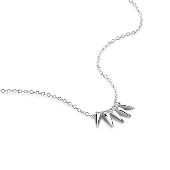 New ethnic style silver jewelry 925 sterling silver thorn pendant necklace girl clavicle chain chic solid silver necklace bijoux
New ethnic style silver jewelry 925 sterling silver thorn pendant necklace girl clavicle chain chic solid silver necklace bijoux