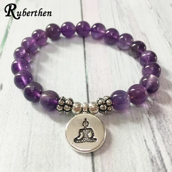 Ruberthen Trendy Natural Stone Bracelet Yogi Women Gift Bracelet Fashion Healing Crystals Addictions Insomnia Jewelry
Ruberthen Trendy Natural Stone Bracelet Yogi Women Gift Bracelet Fashion Healing Crystals Addictions Insomnia Jewelry