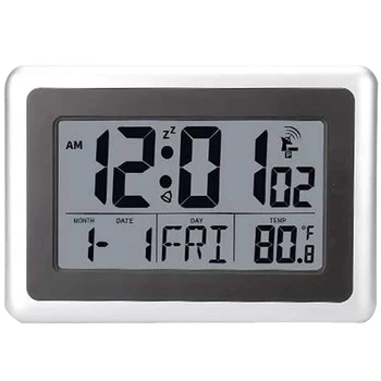 CSS Atomic Digital Wall Clock, Large Lcd Display, Battery Operated, Indoor Temperature, Calendar, Table Standing, Snooze Witho
CSS Atomic Digital Wall Clock, Large Lcd Display, Battery Operated, Indoor Temperature, Calendar, Table Standing, Snooze Witho