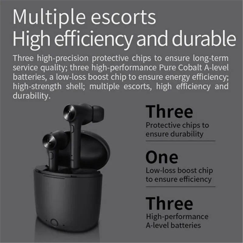 Compact and Portable Mini Wireless Bluetooth Earbuds In-Ear Twins Sports Stereo Earphone Headset For IOS and Android
Compact and Portable Mini Wireless Bluetooth Earbuds In-Ear Twins Sports Stereo Earphone Headset For IOS and Android