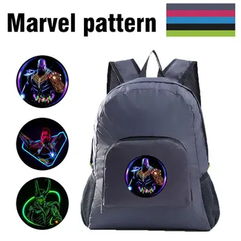 Thanos Loki Iron Man Avengers Marvel Portable Traveling Hiking Backpack Outdoor Nylon Foldable Bags Women Shoulder Bags A19525
Thanos Loki Iron Man Avengers Marvel Portable Traveling Hiking Backpack Outdoor Nylon Foldable Bags Women Shoulder Bags A19525