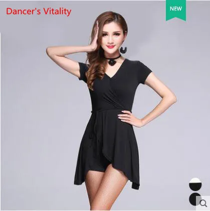 2018 competition black dance tops latin ballroom dancing M L sexy women clothing dress performance costume Short sleeve
2018 competition black dance tops latin ballroom dancing M L sexy women clothing dress performance costume Short sleeve