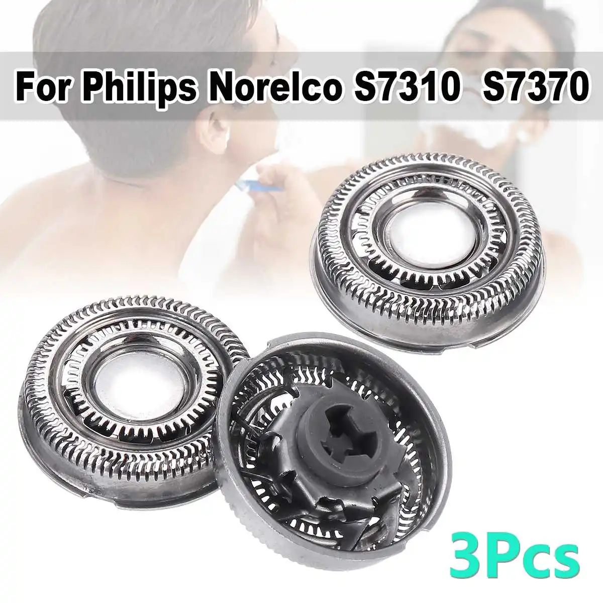3pcs/set For SH70 Razor Blade Replacement Shaver Head for Philips for SH70 S7310 S7370 S7530 S7780 S7000 Series 7000
3pcs/set For SH70 Razor Blade Replacement Shaver Head for Philips for SH70 S7310 S7370 S7530 S7780 S7000 Series 7000