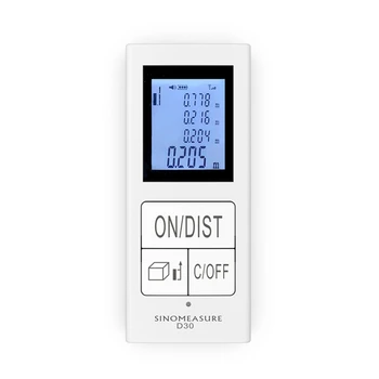 Infrared range finder USB charging measuring instrument high precision handheld laser measuring room meter 30m laser ruler
Infrared range finder USB charging measuring instrument high precision handheld laser measuring room meter 30m laser ruler