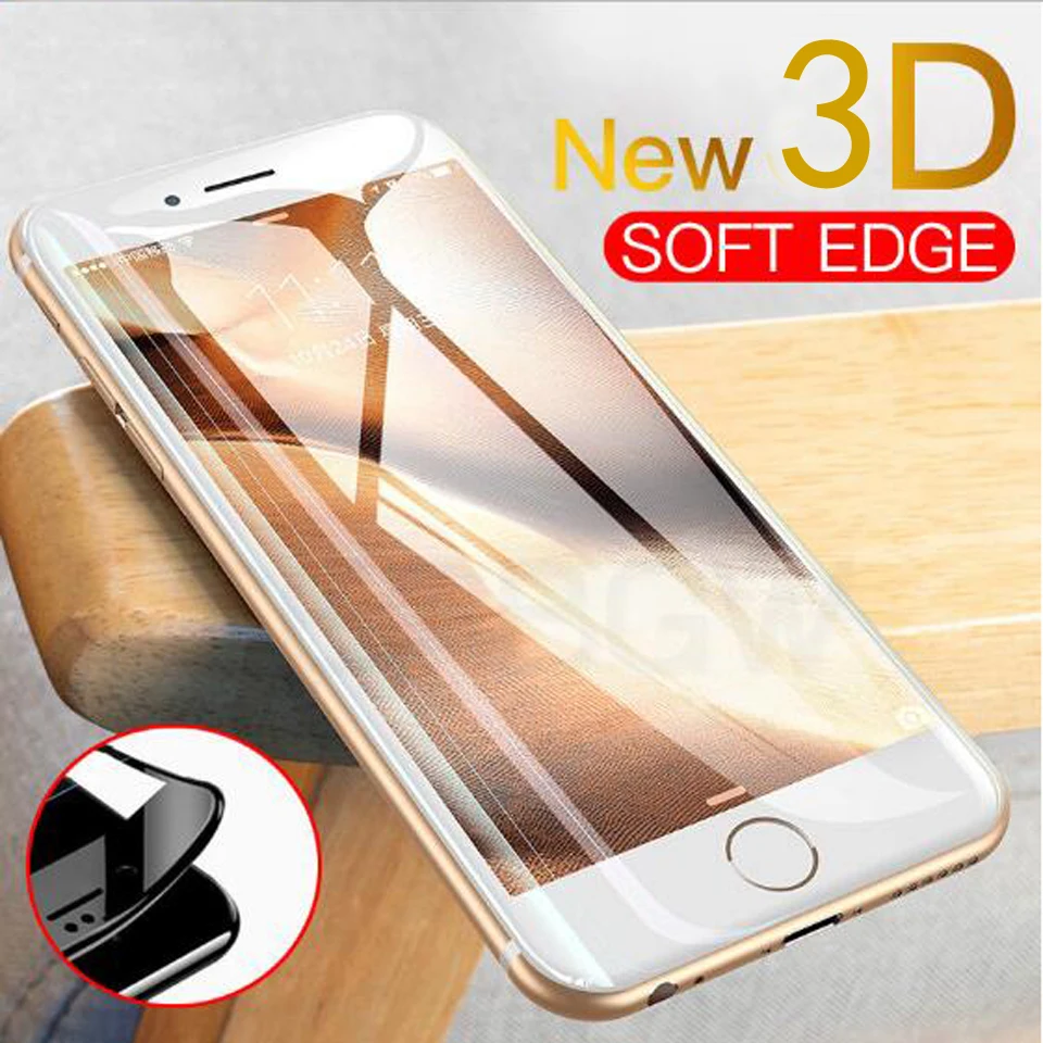 New 3D Curved Full Cover Tempered Glass on the For iPhone 8 7 6 6s Plus Screen Protector For iPhone X XR XS Max Protection Film
New 3D Curved Full Cover Tempered Glass on the For iPhone 8 7 6 6s Plus Screen Protector For iPhone X XR XS Max Protection Film