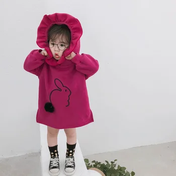 5pcs/lot new style girls hooded dress winter thicken cotton full sleeve fashion girls dresses 1-6 years
5pcs/lot new style girls hooded dress winter thicken cotton full sleeve fashion girls dresses 1-6 years