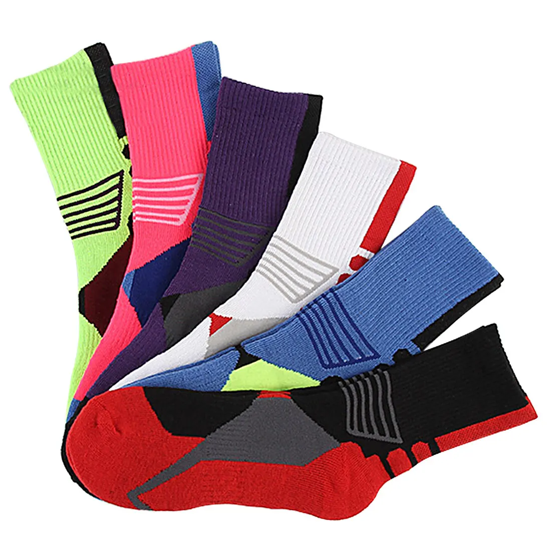 New Colorful Unisex Male Female Professional Outdoor Sports Basketball Thick Bottom Long Towel Socks Free Size For Men Women
New Colorful Unisex Male Female Professional Outdoor Sports Basketball Thick Bottom Long Towel Socks Free Size For Men Women