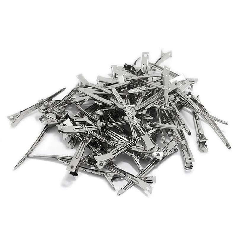 2019 10pcs Stainless Steel Duckbill Clip Long Mouth Hairdressing Metal Partition Positioning Push Corrugated Clips Hair Styling
2019 10pcs Stainless Steel Duckbill Clip Long Mouth Hairdressing Metal Partition Positioning Push Corrugated Clips Hair Styling