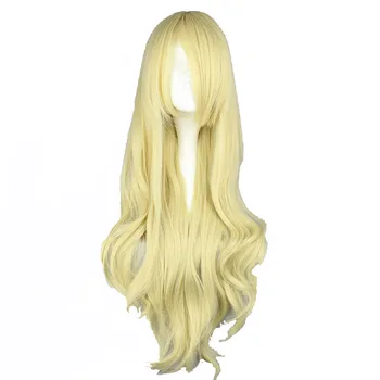 MCOSER 80cm Synthetic Long Wavy Light Gold Cosplay Costume Wig 100% High Temperature Fiber Hair WIG-021A
MCOSER 80cm Synthetic Long Wavy Light Gold Cosplay Costume Wig 100% High Temperature Fiber Hair WIG-021A