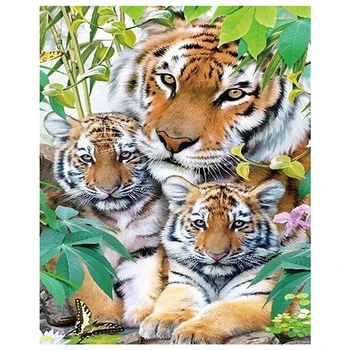 DIY full Diamond painting vertical new children's animal world Northeast Tiger mother and son a point diamond cross stitch
DIY full Diamond painting vertical new children's animal world Northeast Tiger mother and son a point diamond cross stitch