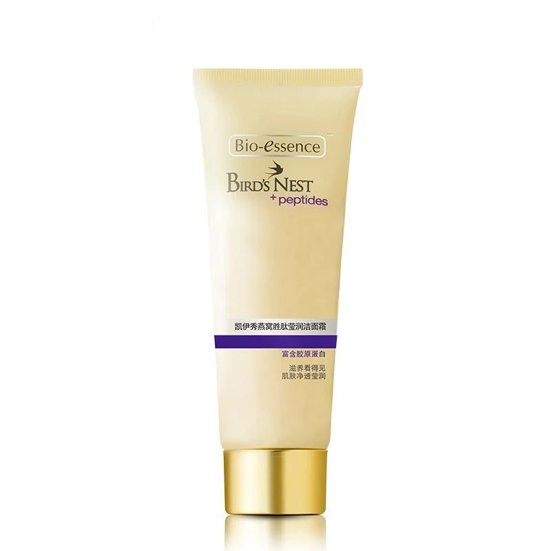 Bio essence Bird's nest peptides jade-like stone embellish clean cleanser deep hydrating and refreshing
Bio essence Bird's nest peptides jade-like stone embellish clean cleanser deep hydrating and refreshing