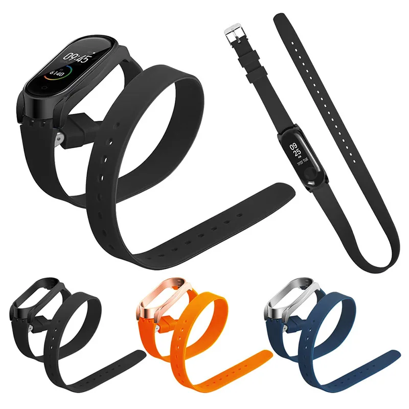 Double Layers Silicone Strap Bracelet Watch Band with Metal Case for Xiaomi Mi Band 3/4 SD998
Double Layers Silicone Strap Bracelet Watch Band with Metal Case for Xiaomi Mi Band 3/4 SD998