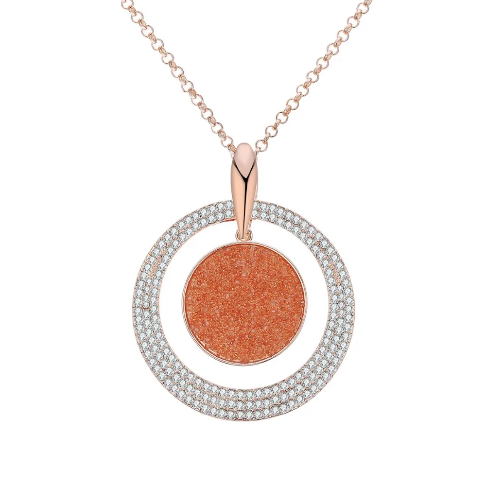 Hollow Round Circle Big Pendant Necklace Women Rose Gold Black Crystal Long Sweater Necklaces Jewelry Valentine's Gifts 2019 New
Hollow Round Circle Big Pendant Necklace Women Rose Gold Black Crystal Long Sweater Necklaces Jewelry Valentine's Gifts 2019 New