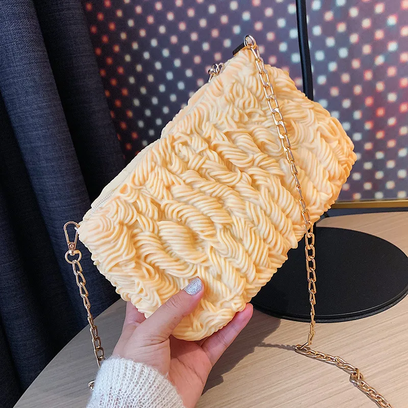 Fashion Instant Noodles Trend Small Square Crossbody Bag Cute Korean New Wild Zipper Solid Shoulder Messenger Silicone Bag
Fashion Instant Noodles Trend Small Square Crossbody Bag Cute Korean New Wild Zipper Solid Shoulder Messenger Silicone Bag
