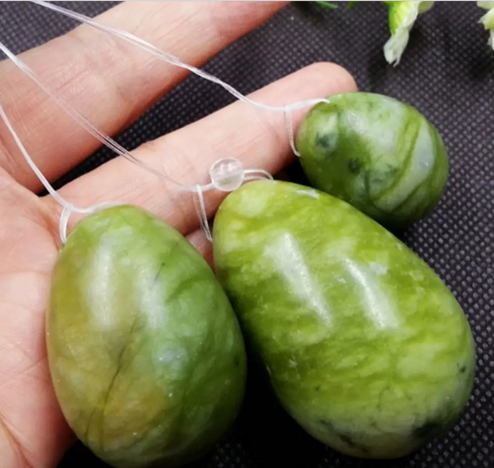 Multifunctional natural jade egg massager Jade massage health care massage eggs stone Jade massage balls
Multifunctional natural jade egg massager Jade massage health care massage eggs stone Jade massage balls