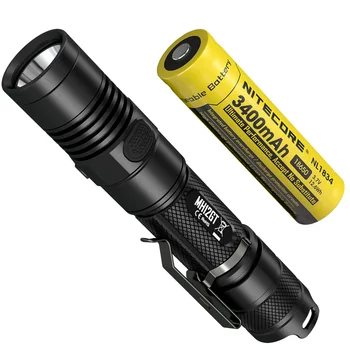 2019 NITECORE MH12GT LED Flashlight CREE XP-L HI V3 1000 LM Torch Flashlight with USB Rechargeable + 1PC 3400mah 18650 Battery
2019 NITECORE MH12GT LED Flashlight CREE XP-L HI V3 1000 LM Torch Flashlight with USB Rechargeable + 1PC 3400mah 18650 Battery