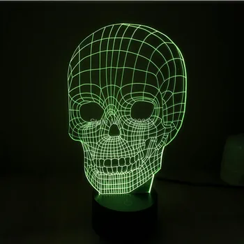 FREE SHIPPING Touch Sensor colorful 3D Skull Head LED Night Lights of Crossbones USB table lamp for night Lightsaber
FREE SHIPPING Touch Sensor colorful 3D Skull Head LED Night Lights of Crossbones USB table lamp for night Lightsaber
