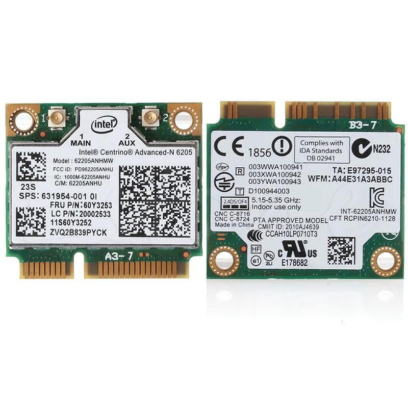 Новая Двухдиапазонная беспроводная карта Intel-N wifi для Lenovo Thinkpad X230 T430 60Y3253
Новая Двухдиапазонная беспроводная карта Intel-N wifi для Lenovo Thinkpad X230 T430 60Y3253