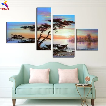 4pcs Lake Boat Picture Wall Art Painting Gift 100%l Handmade Modern Abstract Oil Painting On Canvas Wall Art Home Decor JYJLV154
4pcs Lake Boat Picture Wall Art Painting Gift 100%l Handmade Modern Abstract Oil Painting On Canvas Wall Art Home Decor JYJLV154