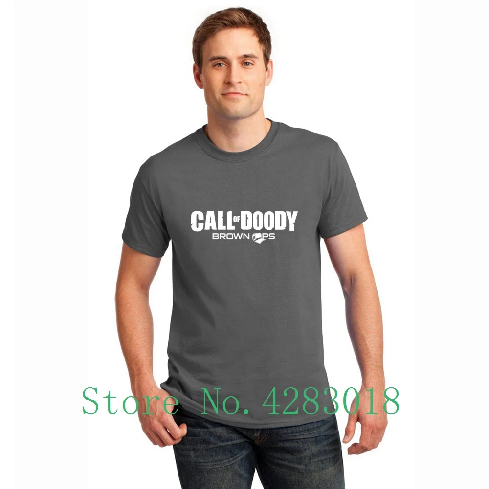 Call Doody Brown Ops Black Duty Video Game Funny Tee Shirt Leisure Comical Men T Shirt Summer Gents Cotton Fitted Hiphop
Call Doody Brown Ops Black Duty Video Game Funny Tee Shirt Leisure Comical Men T Shirt Summer Gents Cotton Fitted Hiphop
