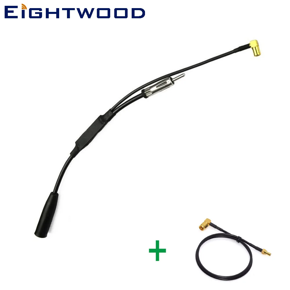 Eightwood Conversion FM/AM to DAB/DAB+ FM/AM Car Radio Aerial Antenna With SMA Aerial Adapter Cable
Eightwood Conversion FM/AM to DAB/DAB+ FM/AM Car Radio Aerial Antenna With SMA Aerial Adapter Cable