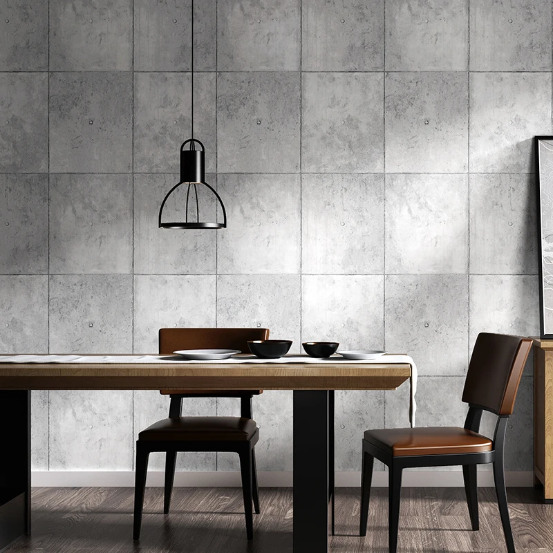 Cement Gray Imitation Tile Wallpaper For Bedroom Walls 3D Study Room Restaurant Bar Brick Pattern PVC Waterproof Vinyl Wallpaper
Cement Gray Imitation Tile Wallpaper For Bedroom Walls 3D Study Room Restaurant Bar Brick Pattern PVC Waterproof Vinyl Wallpaper