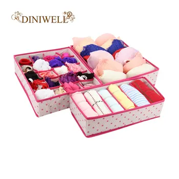 DINIWELL 1 Set Non-woven Collapsible Storage Boxes For Bra Underwear Folding Closet Organizer Drawer Divider Container
DINIWELL 1 Set Non-woven Collapsible Storage Boxes For Bra Underwear Folding Closet Organizer Drawer Divider Container
