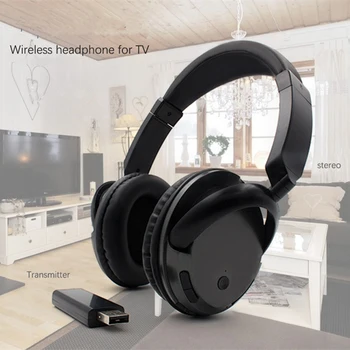New TV Wireless Headphone Home theater headset with Microphone Computer TV PC Pad Phone MP3 music headphones Support radio fm
New TV Wireless Headphone Home theater headset with Microphone Computer TV PC Pad Phone MP3 music headphones Support radio fm