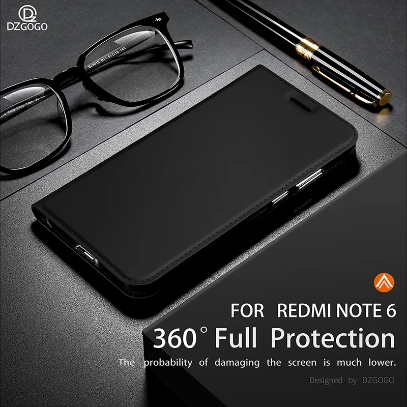 DZGOGO Magnet Flip Wallet Book Phone Case Leather PU+TPU Cover On For Xiaomi Redmi Note 6 Pro Note6 6Pro 3/4 32/64 GB Xiomi
DZGOGO Magnet Flip Wallet Book Phone Case Leather PU+TPU Cover On For Xiaomi Redmi Note 6 Pro Note6 6Pro 3/4 32/64 GB Xiomi