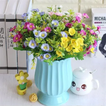 Fake Soybean Chrysanthemum Bunch (5 stems/piece ) Simulation Daisy for Wedding Home Decorative Artificial Flowers
Fake Soybean Chrysanthemum Bunch (5 stems/piece ) Simulation Daisy for Wedding Home Decorative Artificial Flowers