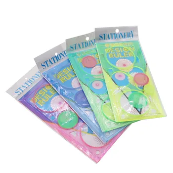 1 pcs Childrens Creative Candy color Student Million flower ruler Rotary Painting Drawing tool Student School Office Stationery
1 pcs Childrens Creative Candy color Student Million flower ruler Rotary Painting Drawing tool Student School Office Stationery