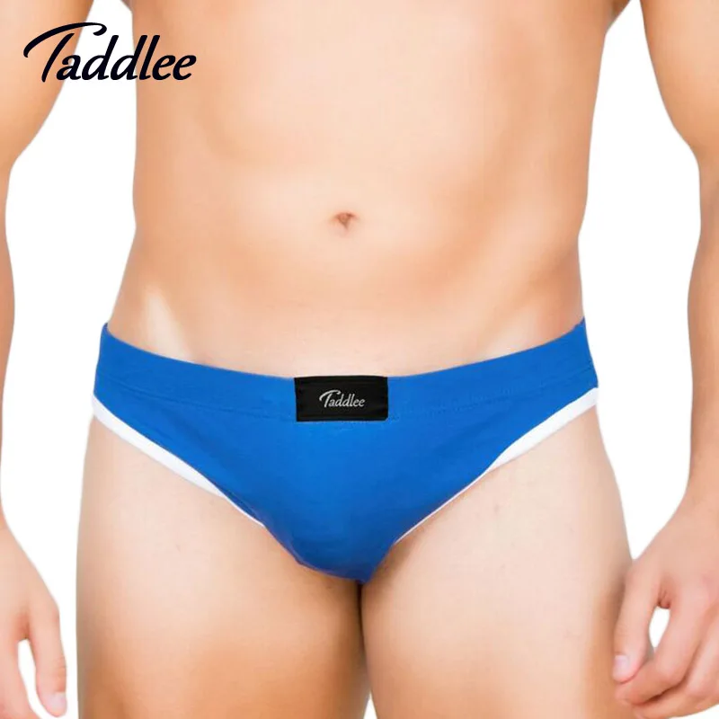 Taddlee Brand 2017 Sexy Men Underwear Briefs Cotton Colors Soft Men's Classic Low-Rise Bikini Brief Mini Breathable Basic Brief
Taddlee Brand 2017 Sexy Men Underwear Briefs Cotton Colors Soft Men's Classic Low-Rise Bikini Brief Mini Breathable Basic Brief
