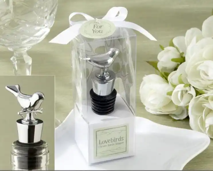 Wedding Favor Gift And Giveaways For Men Guest Love Bird Chrome