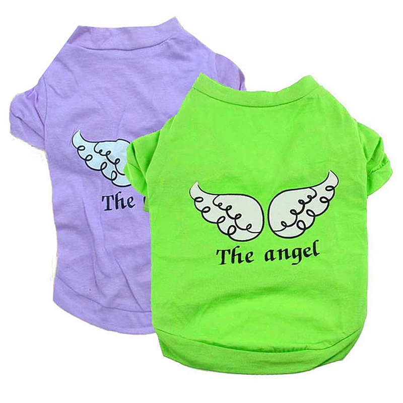 Dog Pet Dog Spring Summer Clothes Roupa De MascotasThe Angel Vest Sleeveless T-Shirts Clothes Small Pet Dog Puppy
Dog Pet Dog Spring Summer Clothes Roupa De MascotasThe Angel Vest Sleeveless T-Shirts Clothes Small Pet Dog Puppy