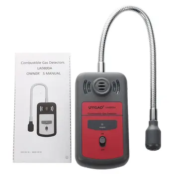 UYIGAO UA9800A Brand New Handheld Portable Automotive Mini Combustible Gas Detector Gas Leak Location Determine Tester with Soun
UYIGAO UA9800A Brand New Handheld Portable Automotive Mini Combustible Gas Detector Gas Leak Location Determine Tester with Soun