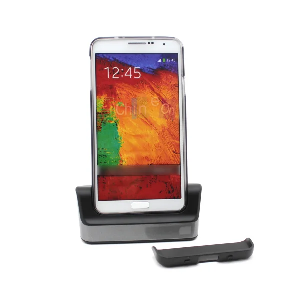 Hot Selling Dual Sync Desktop Battery Charger Cradle Dock for Samsung Galaxy Note 3 III
Hot Selling Dual Sync Desktop Battery Charger Cradle Dock for Samsung Galaxy Note 3 III