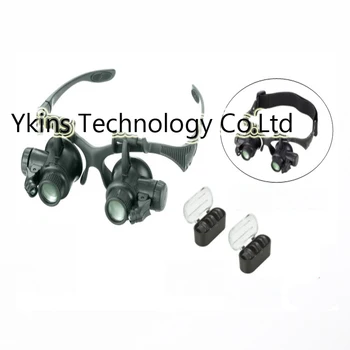 Free shipping LED headband magnifying glasses type Binocular Magnifier 10x 15x 20x 25x FOR Watch PCB working Repair
Free shipping LED headband magnifying glasses type Binocular Magnifier 10x 15x 20x 25x FOR Watch PCB working Repair