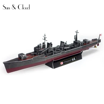 1:350 Japanese Destroyer Yukikaze Battleship Paper Model Second World War Assemble Hand Work Puzzle Game DIY Kid Toy
1:350 Japanese Destroyer Yukikaze Battleship Paper Model Second World War Assemble Hand Work Puzzle Game DIY Kid Toy