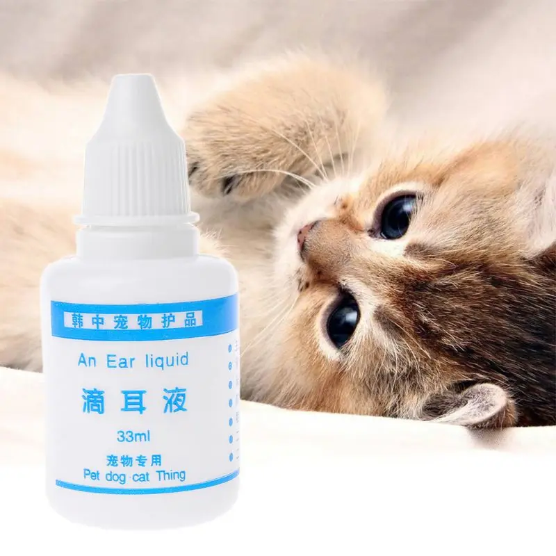 Pet Dog Cat Ear Drops Ear Inflammation Anti-dog Ear Mite Medicine Wash Ear Water Pet Supplies 33ml
Pet Dog Cat Ear Drops Ear Inflammation Anti-dog Ear Mite Medicine Wash Ear Water Pet Supplies 33ml