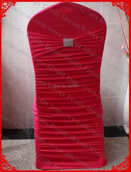 NO.21 Fuchsia Ruffled Lycra Chair Covers With Lycra Band And Silver Diamond Mesh Buckle For Wedding Decoration & Party
NO.21 Fuchsia Ruffled Lycra Chair Covers With Lycra Band And Silver Diamond Mesh Buckle For Wedding Decoration & Party