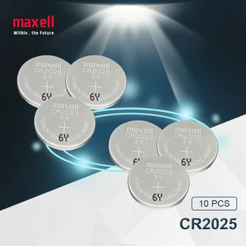 10pc maxell Original cr2025 Button Cell Batteries cr 2025 3V Lithium Coin Battery For Watch Calculator Weight Scale
10pc maxell Original cr2025 Button Cell Batteries cr 2025 3V Lithium Coin Battery For Watch Calculator Weight Scale