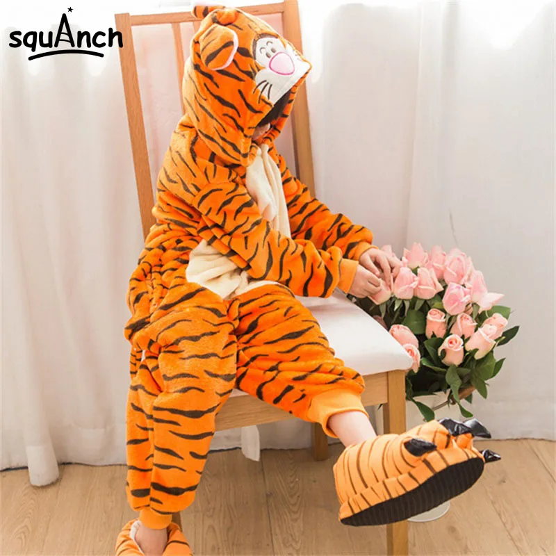Kids Onesie Boys Girl Cartoon Tigger Pajama Animal Tiger Party Suit Lovely Funny Sleepwear Winter Children Student Play Clothing
Kids Onesie Boys Girl Cartoon Tigger Pajama Animal Tiger Party Suit Lovely Funny Sleepwear Winter Children Student Play Clothing