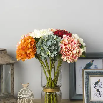 Flone Artificial Vintage Hydrangea Simulation Silk Cloth Floral Fake Flowers Single Branch For Wedding Supplies Home Decoration
Flone Artificial Vintage Hydrangea Simulation Silk Cloth Floral Fake Flowers Single Branch For Wedding Supplies Home Decoration