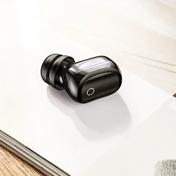 Mini Bluetooth Earphone Wireless Headphone In-Ear Invisible Earbuds Handsfree Headset Stereo with Mic for Phone
Mini Bluetooth Earphone Wireless Headphone In-Ear Invisible Earbuds Handsfree Headset Stereo with Mic for Phone