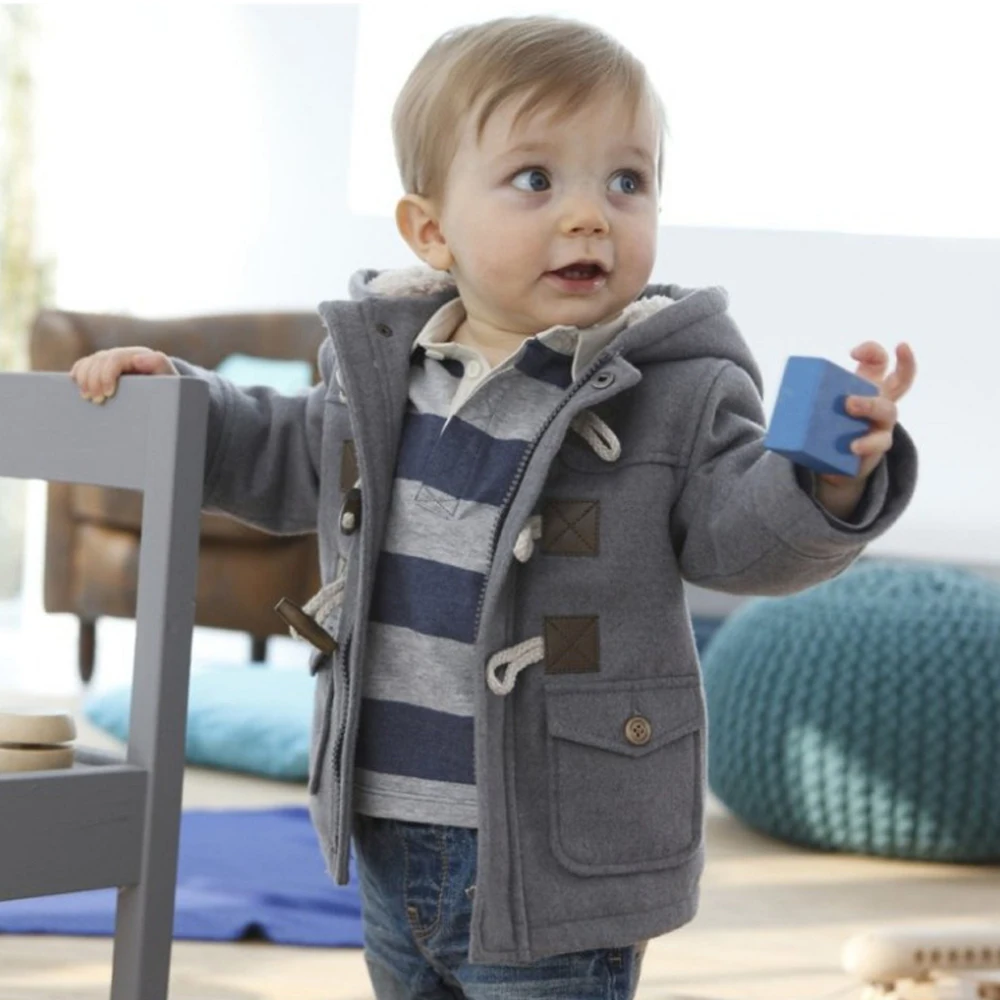 Baby Boys Hooded Warm Jacket Outerwear Children Boy Fashion Coat with Cotton Velvet inside Warm Jackets for Winter
Baby Boys Hooded Warm Jacket Outerwear Children Boy Fashion Coat with Cotton Velvet inside Warm Jackets for Winter