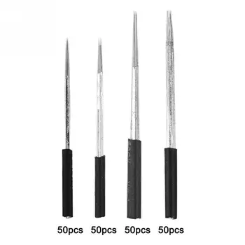 50Pcs Professional Tattoo Needles Microblading Permanent Makeup 3 Pin 5 Pin 7 Pin 9 Pin Eyebrow Shading Needles For Tattoo Gun
50Pcs Professional Tattoo Needles Microblading Permanent Makeup 3 Pin 5 Pin 7 Pin 9 Pin Eyebrow Shading Needles For Tattoo Gun