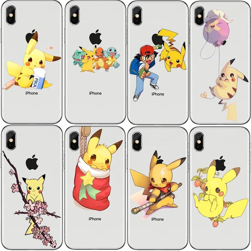 Cartoon Pocket Monsters Pokemons Pikachus Case Silicone Ultrathin Anti Knock TPU Phone For iphone 6 6S 7 8 Plus 5S 5 SE X10 XR
Cartoon Pocket Monsters Pokemons Pikachus Case Silicone Ultrathin Anti Knock TPU Phone For iphone 6 6S 7 8 Plus 5S 5 SE X10 XR
