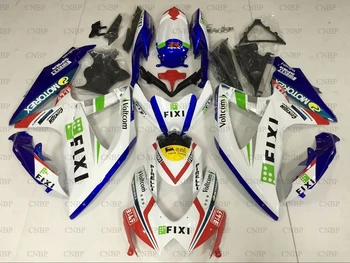 GSXR 600 2008 Fairings GSX-R600 2008 - 2010 K8 White FIXI Full Body Kits GSXR 750 2008 Fairings 
GSXR 600 2008 Fairings GSX-R600 2008 - 2010 K8 White FIXI Full Body Kits GSXR 750 2008 Fairings