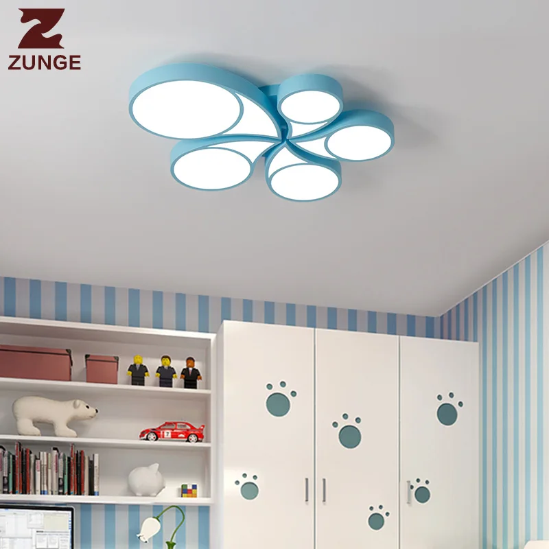 ZUNGE led ceiling lamp warm and romantic bedroom light P346 simple modern children's room boys and girls lamps
ZUNGE led ceiling lamp warm and romantic bedroom light P346 simple modern children's room boys and girls lamps